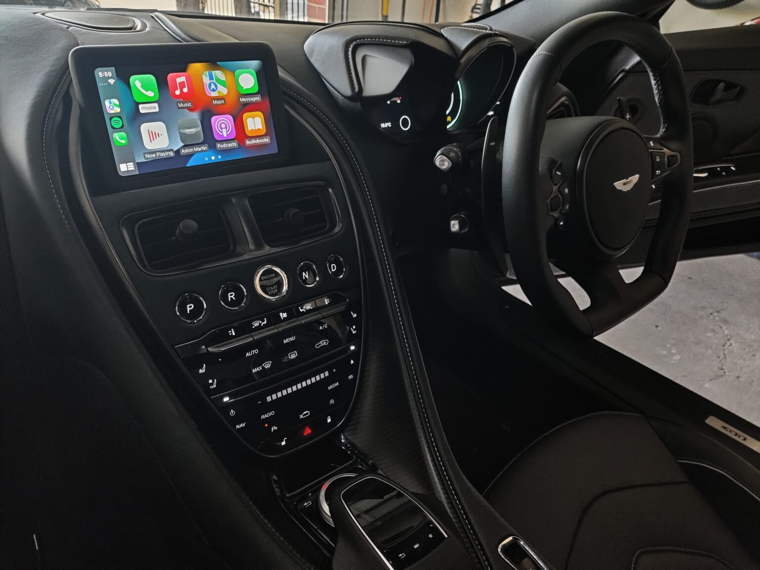 Aston Martin DBS & DB11 Apple CarPlay and Android upgrade