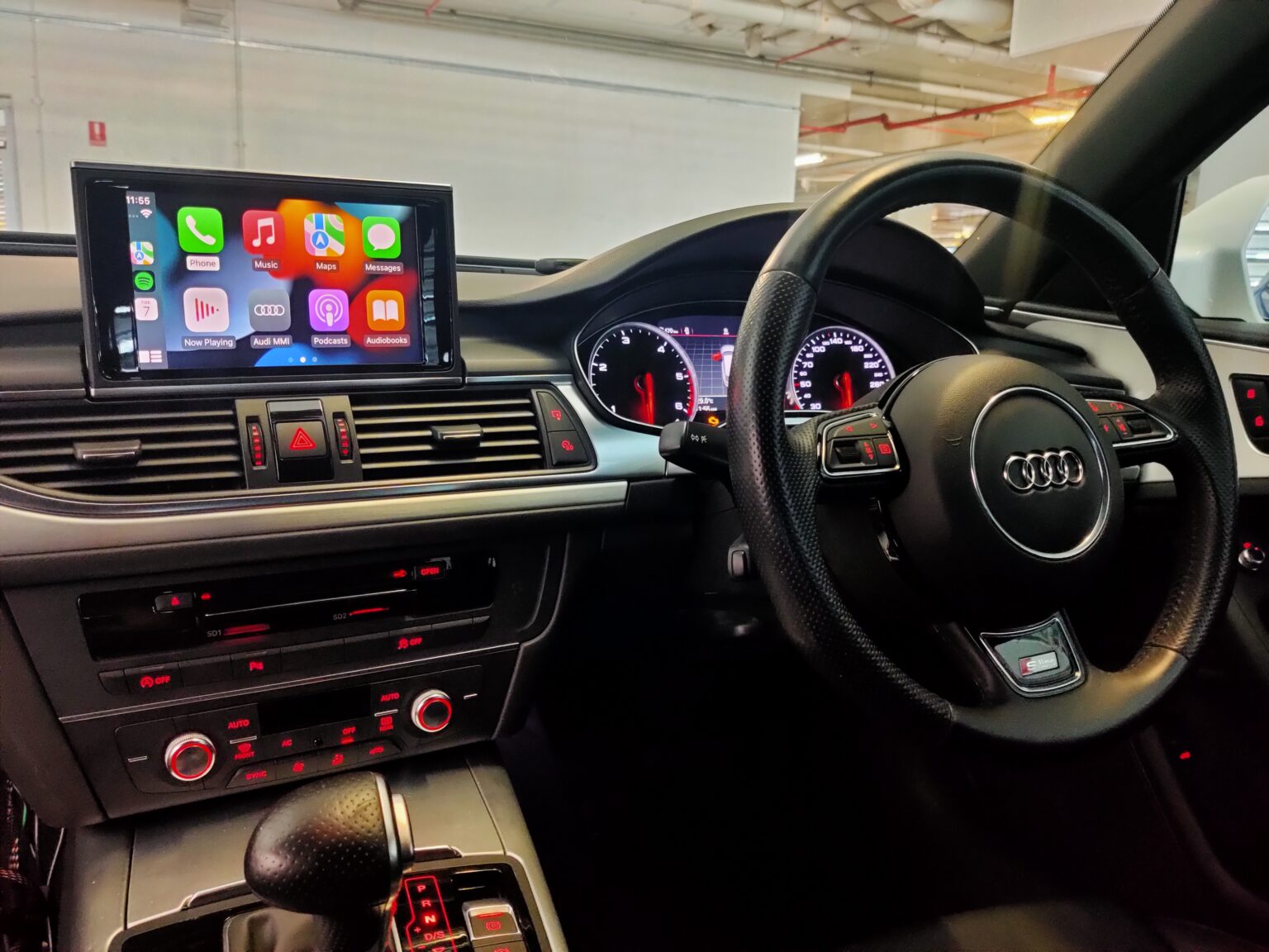 Audi A6 CarPlay upgrade